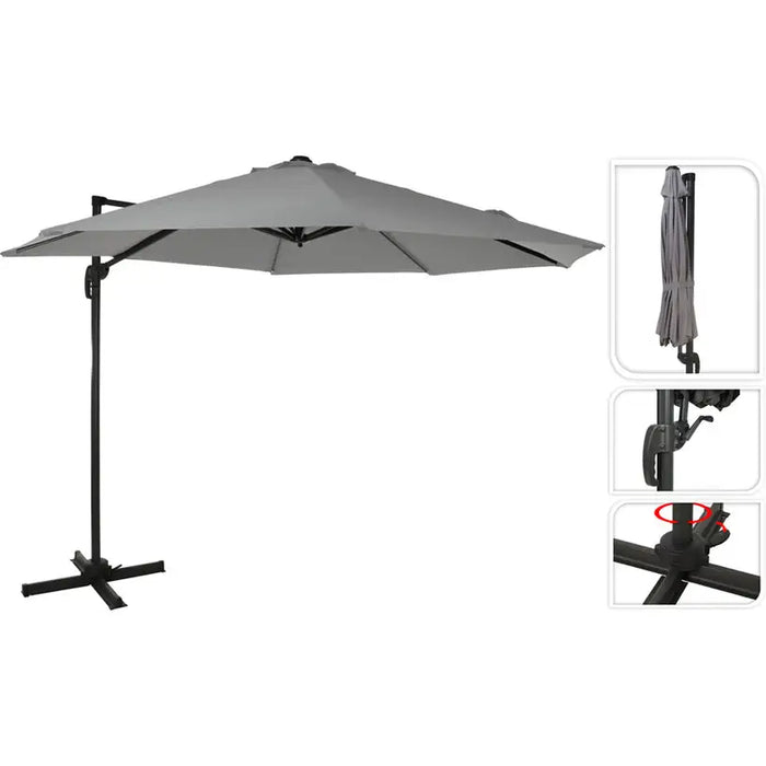 BELL UMBRELLA F300CM ROMA FD4300910 - Чадъри<<<Чадъри сенници и шатри<<<Градина<<<Praktiker