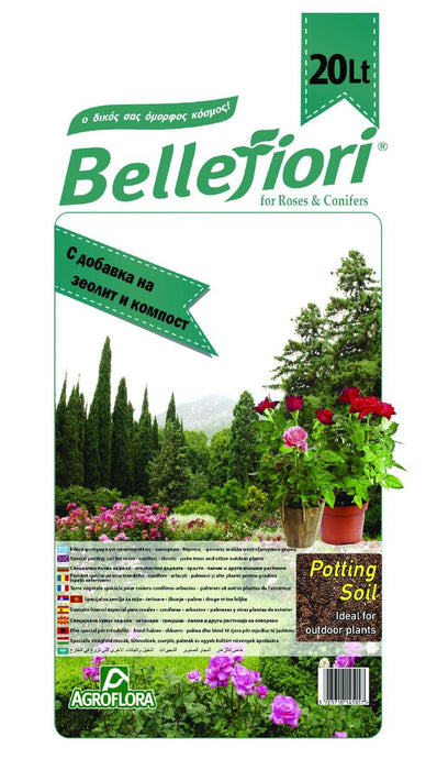 SUBSTRATE FOR ROSES AND CONIFERIES 20L