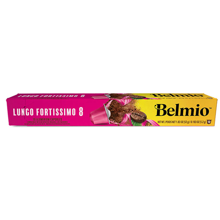 COFFEE BELMIO LUNGO FORTISSIMO NES 10PCS