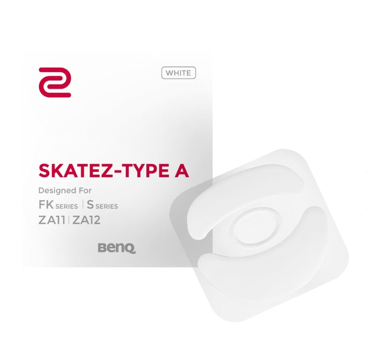 BenQ ZOWIE Skatez-Type A White Mouse Skatez, Feet for Esports
