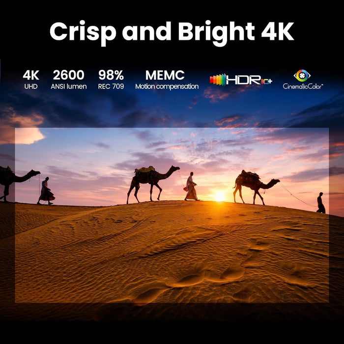 BenQ GP520 Home Theater Projector - 4K UHD(3840x2160) 2600 ANSI Lumens