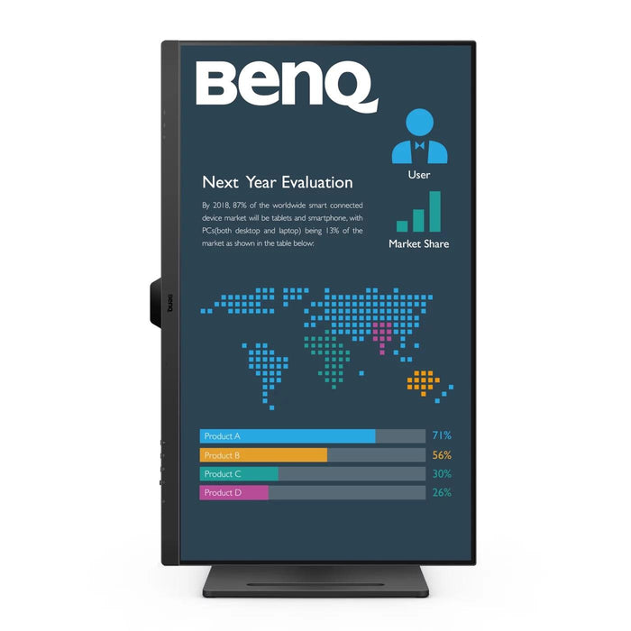Monitor BenQ BL3290QT, 32 inch, IPS QHD, DisplayPort, HDMI, USB-C, EyeCare