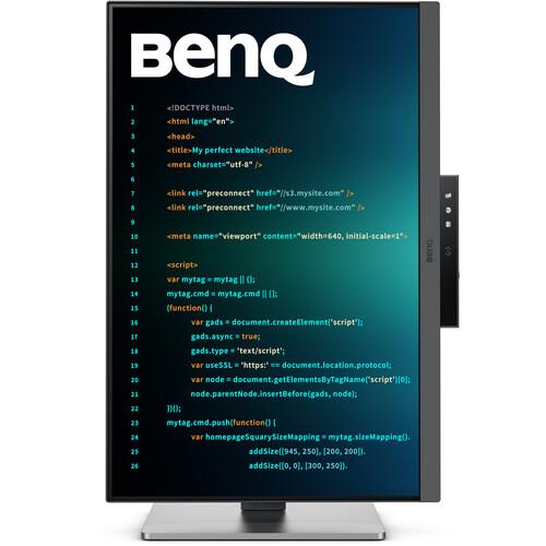 BenQ RD240Q programming monitor, 24.1", IPS, 2560x1600, 5 ms, 60Hz, HDR10