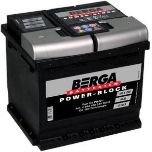 BERGA POWER BLOCK 44AH 440A R+