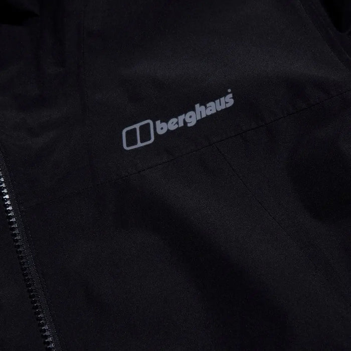 BERGHAUS Deluge Pro 3.0 - men’s rain jacket size L (black) - JacketsOSI-KUR<<<ClimbingOSI<<<ActionPL