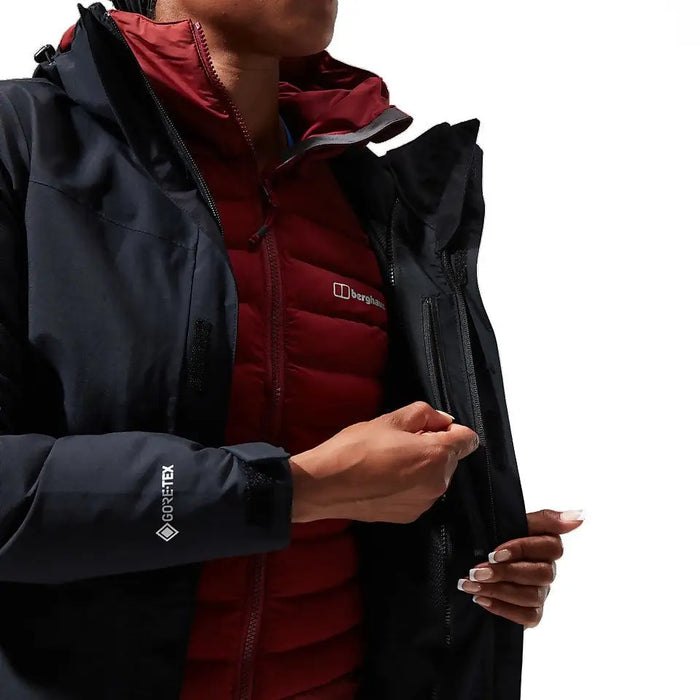 BERGHAUS Hillwalker Gore-Tex InterActive Jacket - women’s jacket size S (black)