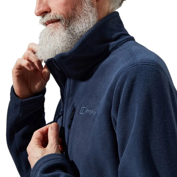 BERGHAUS Prism Half Zip Polartec® Fleece - men’s fleece sweatshirt size M (blue)