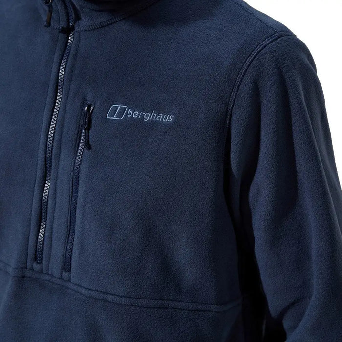 BERGHAUS Prism Half Zip Polartec® Fleece - men’s fleece sweatshirt size M (blue)