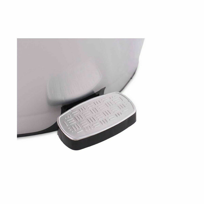Pedal bin Berilo Silver Plastic 6 L (6 Units)