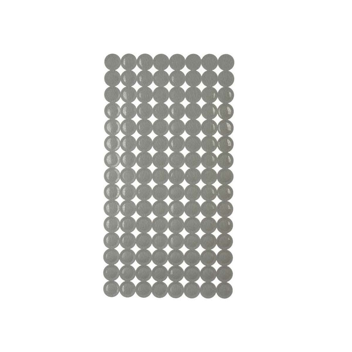 Non-slip Shower Mat Berilo Grey PVC 6 x 38 x 6 cm 6 x 36 x 6 cm 68 x 36 x 1 cm (6 Units)