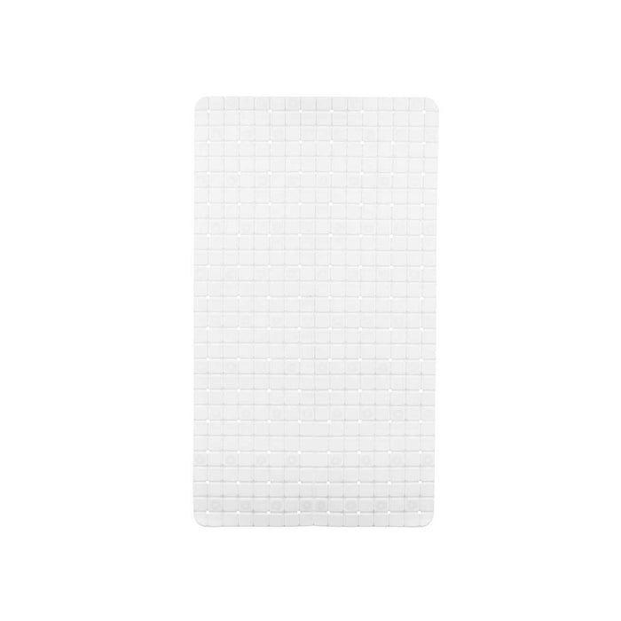 Non-slip Shower Mat Berilo White PVC 6 x 38 x 6 cm 67,7 x 38,5 x 0,7 cm Frames (6 Units)