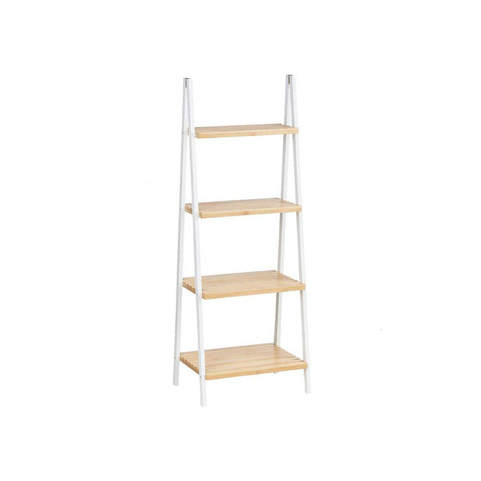 Bathroom Shelves Berilo White Natural 40 x 109,3 x 30 cm
