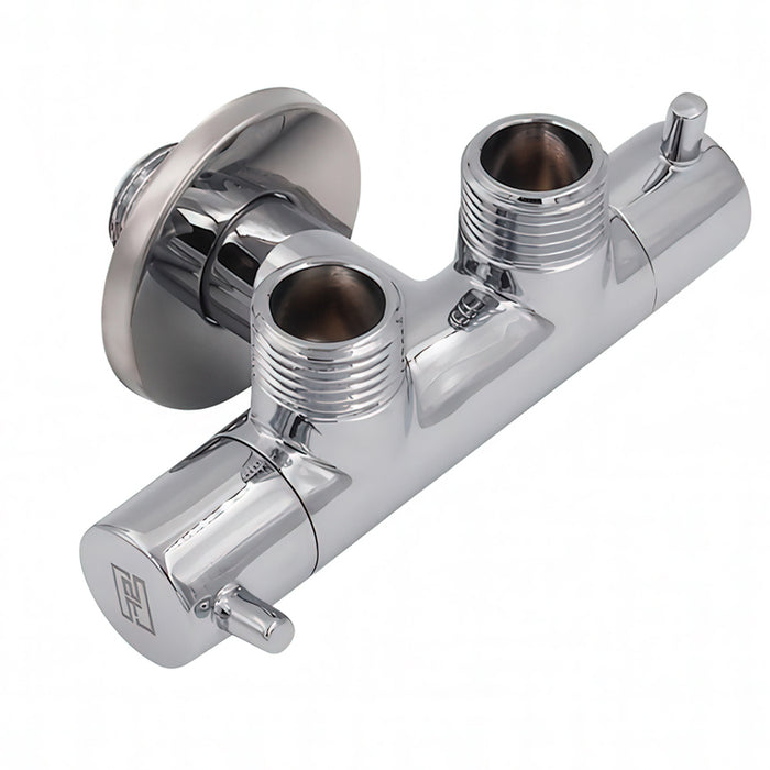DOUBLE FAUCET CERAMIC CLOSURE BESTEC FOR BIDET
