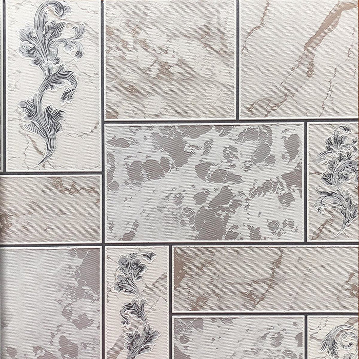 BESTSELLER WALLPAPER TILES GREY-BEIGE