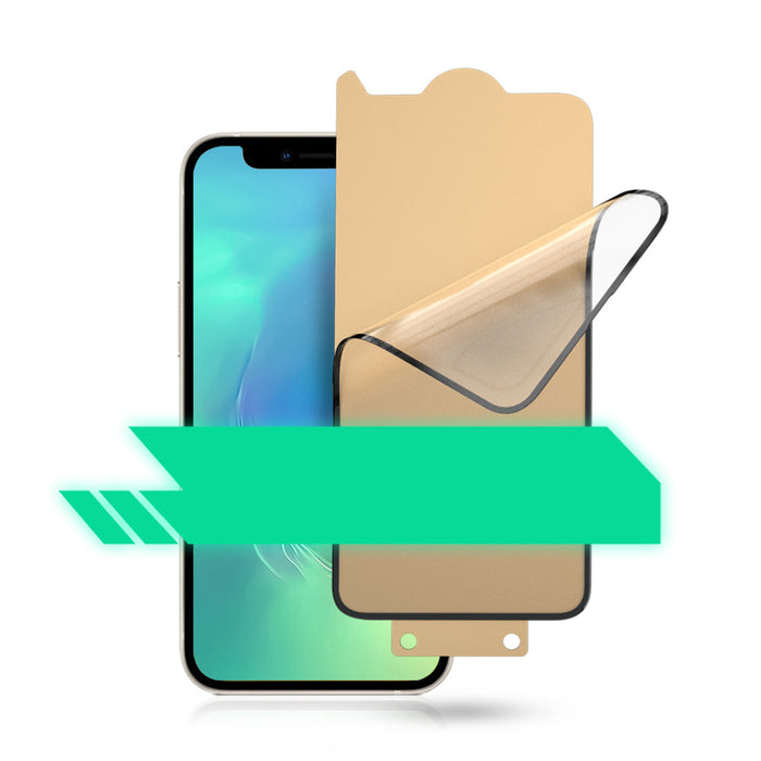 Bestsuit 6in1 set for iPhone 13 mini case / tempered glass flexi / back housing protector film / camera lens tempered glass / cloths / aplicator (D30 Buffer)