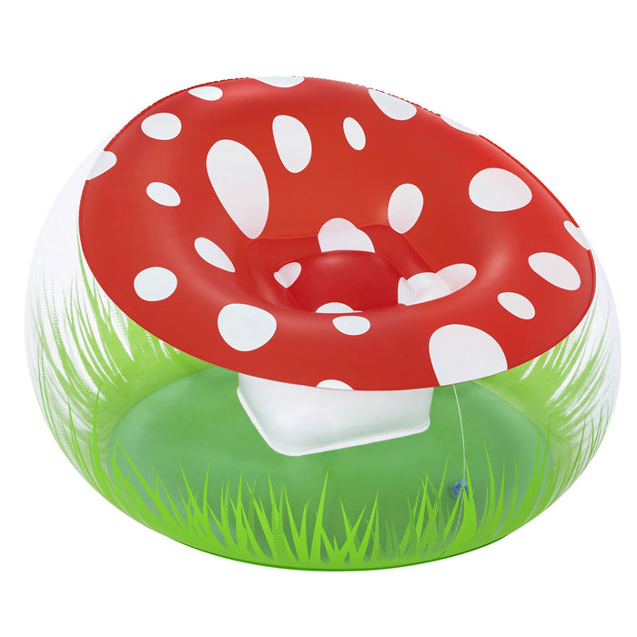 Inflatable Armchair Bestway Multicolour 112 x 112 x 66 cm Mushroom