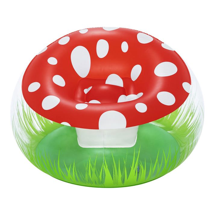 Inflatable Armchair Bestway Multicolour 112 x 112 x 66 cm Mushroom