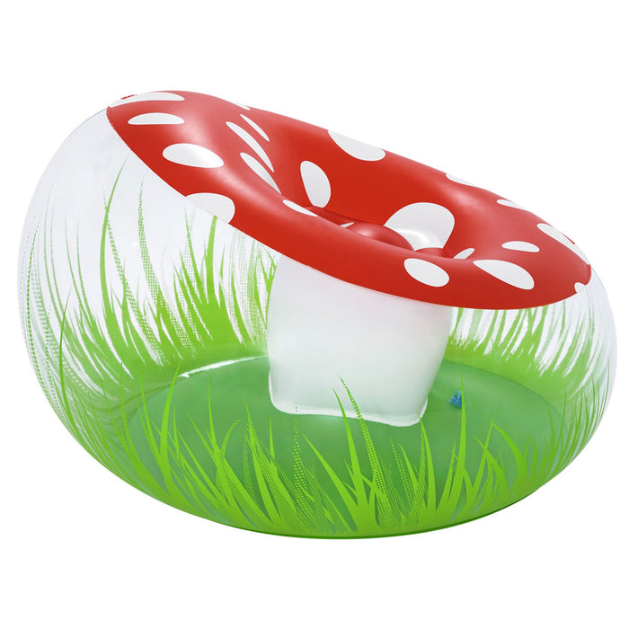 Inflatable Armchair Bestway Multicolour 112 x 112 x 66 cm Mushroom