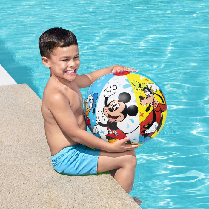 Bestway Inflatable Beach Ball - Mickey & Friends, 51 cm