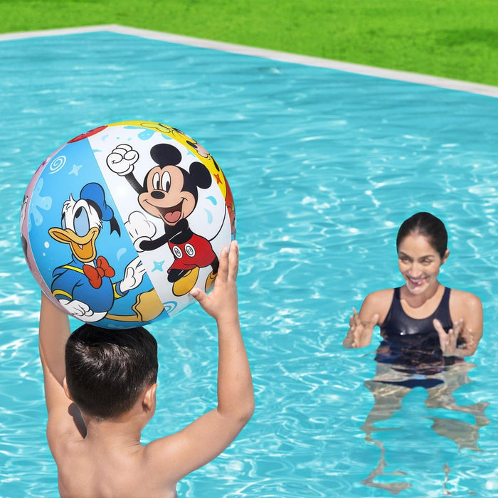 Bestway Inflatable Beach Ball - Mickey & Friends, 51 cm