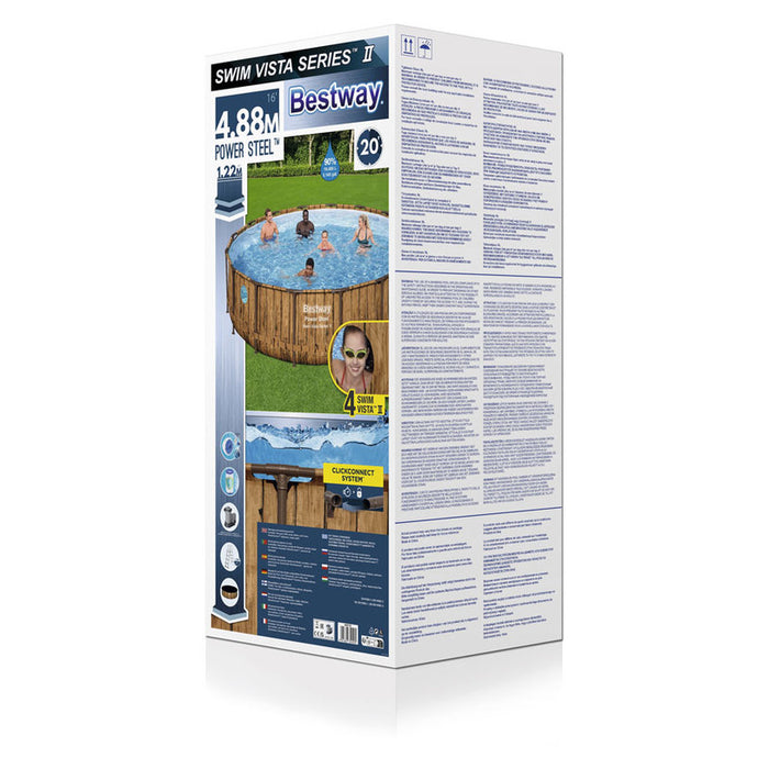 SWIMMING POOL F488X122CM BESTWAY 56725