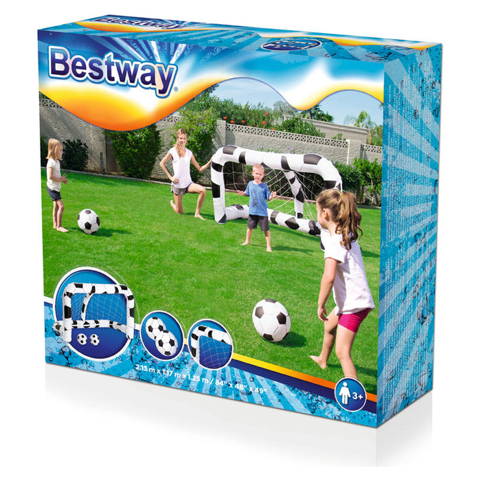 FOOTBALL DOOR 213X117X125CM BESTWAY 52058