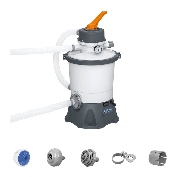 POOL FILTER PUMP 3028L/H WITH SAND OR POLYSPHERE BESTWAY 58515