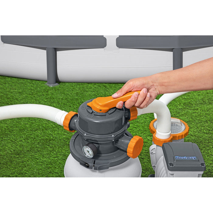 POOL FILTER PUMP 5678L/H WITH SAND OR POLYSPHERE BESTWAY 58497