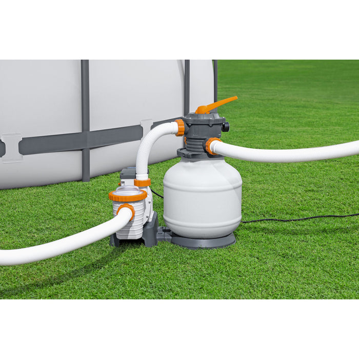 POOL FILTER PUMP 8327L/H WITH SAND OR POLYSPHERE BESTWAY 58499