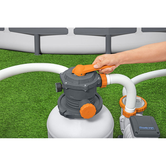 POOL FILTER PUMP 8327L/H WITH SAND OR POLYSPHERE BESTWAY 58499