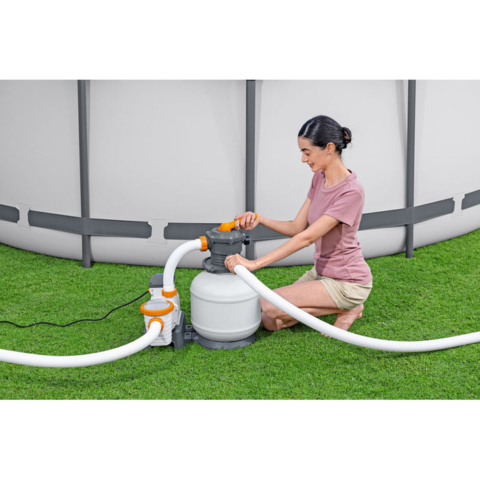 POOL FILTER PUMP 8327L/H WITH SAND OR POLYSPHERE BESTWAY 58499