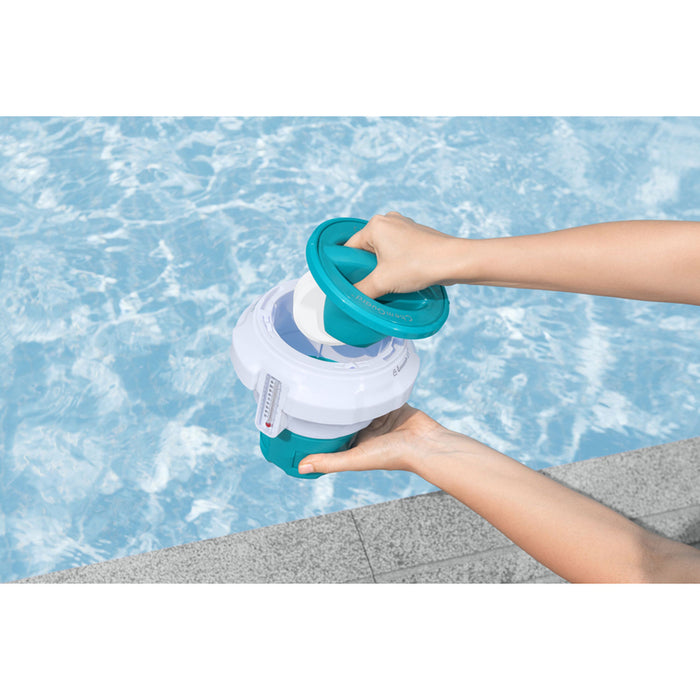 CHLORINE TABLET BOX WITH THERMOMETER BESTWAY 58701
