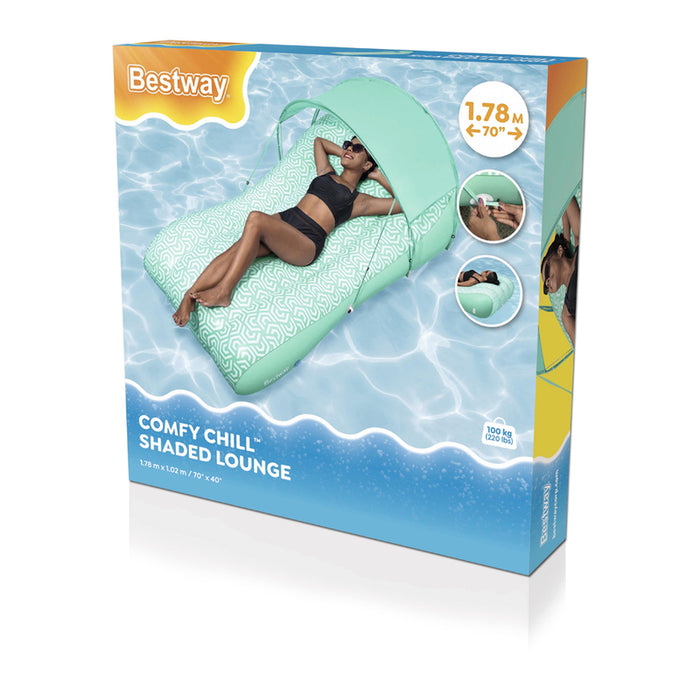 INFLATABLE MATTRESS 178X102CM WITH CANOPY BESTWAY 43729