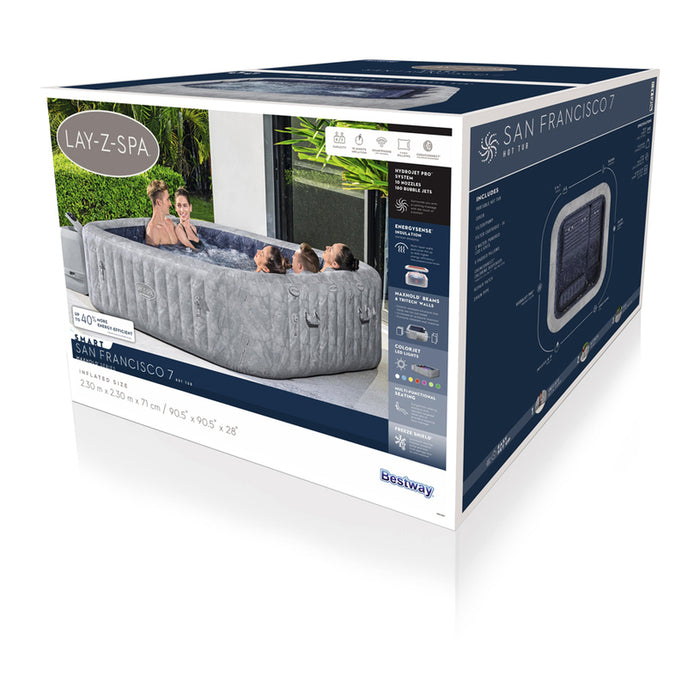 INFLATABLE JACUZZI 230X71CM SAN FRANCISCO BESTWAY 6001Q