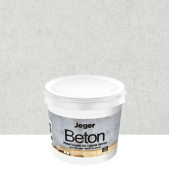 BETON COMO DECORATIVE EFFECT 7 KG JEGER - Декоративни покрития<<<Интериорни бои<<<Бои и