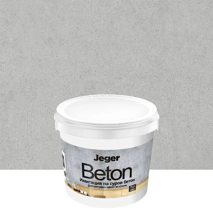 BETON VERONA DECORATIVE EFFECT 7 KG JEGER - Декоративни покрития<<<Интериорни бои<<<Бои и