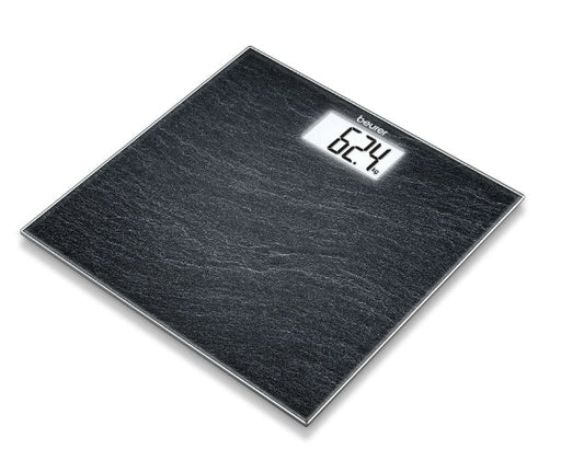 Beurer GS 203 Glass bathroom scale,Slate 150 kg/100 g 5 years warranty - Уреди за дома<<<BEURER уреди за здраве и
