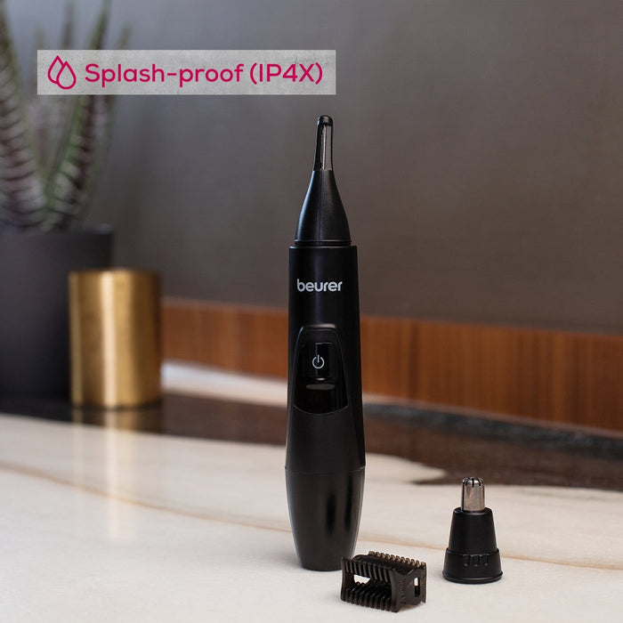 Beurer MN2X Precision trimmer Incl. 3 attachments for trimming and shaping eyebrows nose and ear hairs High-quality
