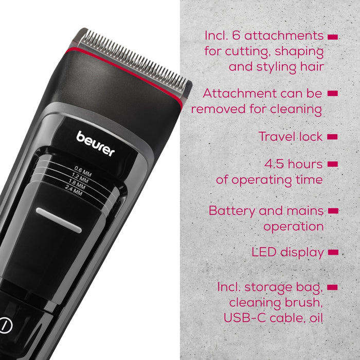 Beurer MN5X Hair clipper + Beurer MN3X mini trimer