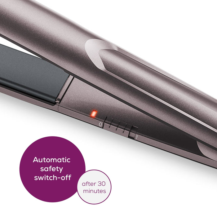Beurer HS 15 Hair straightener, Ceramic coating, Quick heating, Spring-mounted hot plates,  Automatic switch-off after 30 minutes, Transport lock