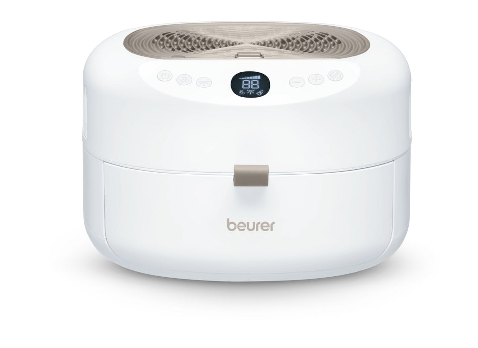 Beurer MP 200 Manicure/pedicure station - 3 functions in one device: Nail cutter, UV/LED lamp and nail dust extractor; up to 26,000 rpm; 9 high-quality attachments; For artificial nail modelling