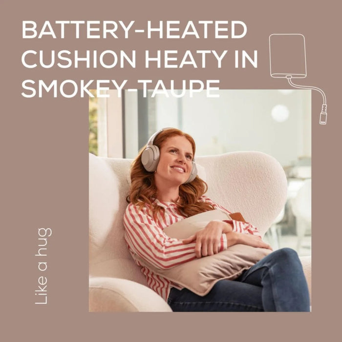 Beurer HK 77 Heaty smokey-taupe + Beurer KS 19 Pure White