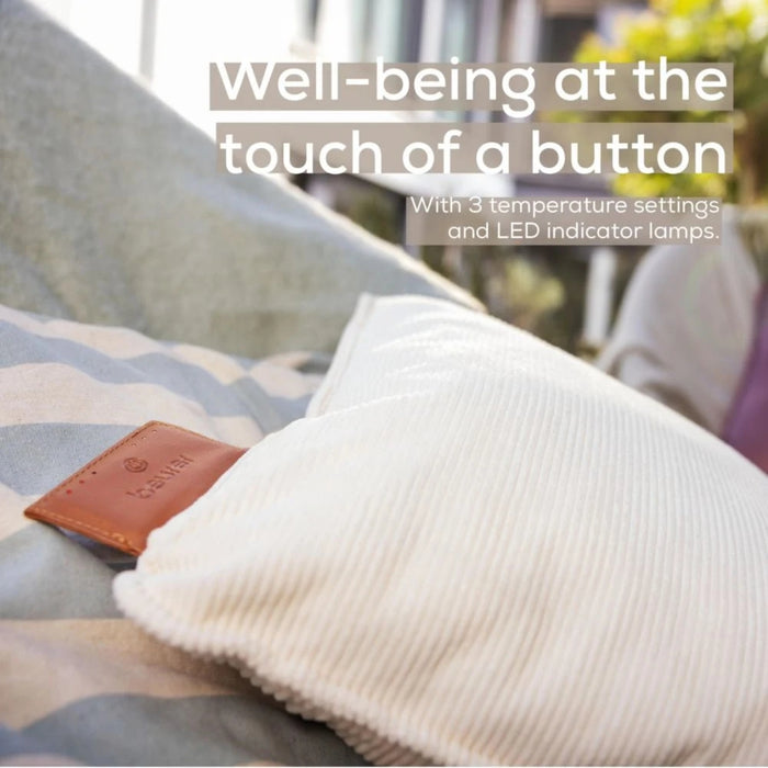 Beurer HK 77 Heaty cashmere-creme + Beurer KS 19 Pure White