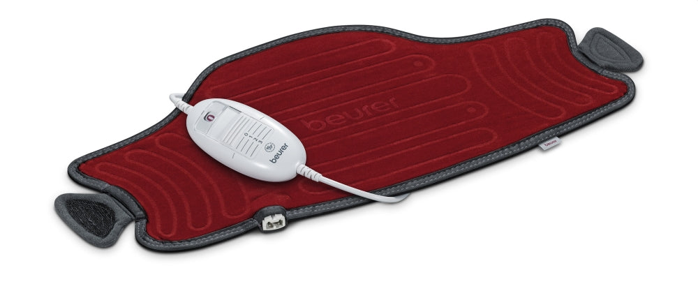 Beurer HK 55 Easyfix Multifunctional Heat Pad; 3 temperature settings; auto switch-off after 90 min; washable on 30°; removable switch;59(L)x30(W) cm