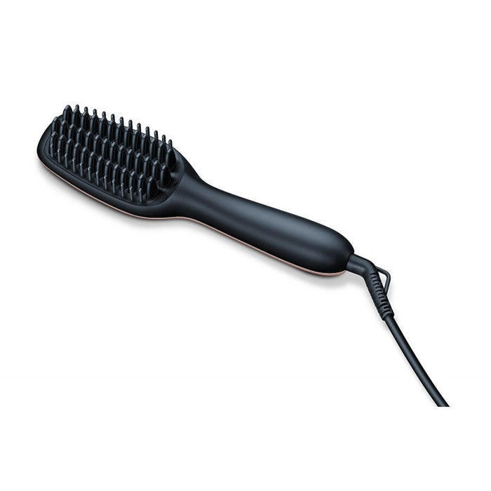 Beurer HS 60 Hair straightening brush, LED display, ion technology, ceramic coating, 120-200 °,safety switch-off, fast heat-up