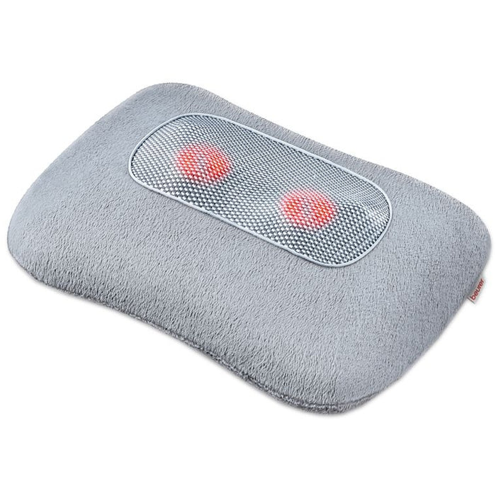 Beurer MG 145 Shiatsu massage cushion; massage for the shoulders, neck, back and legs; 4 Shiatsu massage heads; removable cover; machine-washable; light and heat function