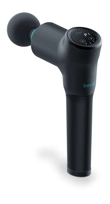 Beurer MG 185 deep tissue massager, 9 intensity levels & 3 massage programmes, 5 massage attachments, Lithium-ion battery up to 5.5h of use, storage case