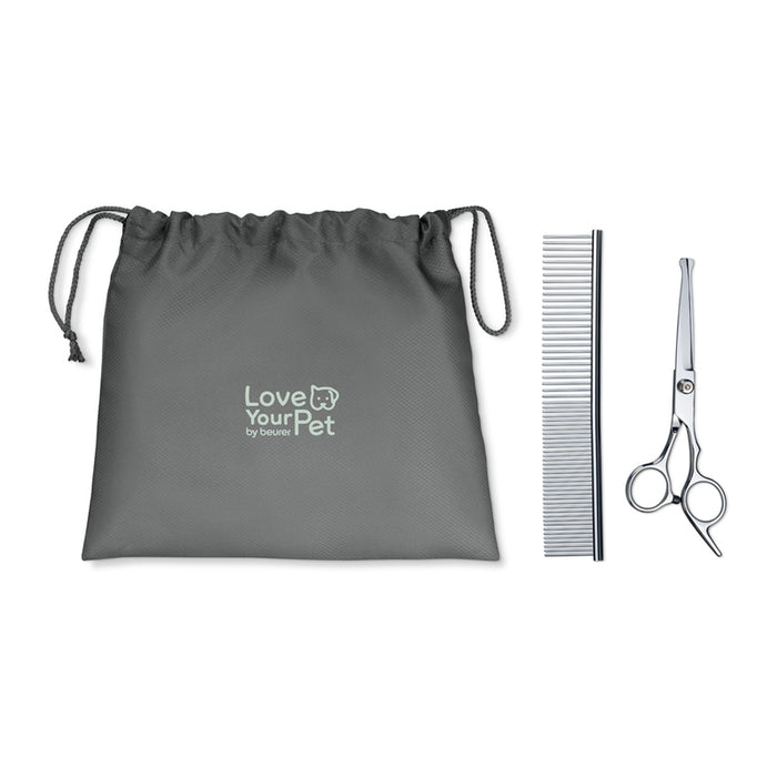 Beurer PP 110 Fluffy Professional grooming for dogs and cats;individually adjustable cutting lengths and extra-long battery life;Quiet motor;Wide stainless steel blade