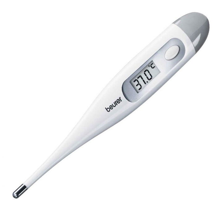 Beurer FT 09/1 clinical thermometer, Contact-measurement technology, Display in °C, Protective cap; Waterproof, white