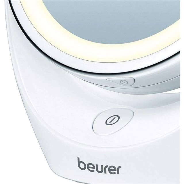 Beurer BS 49 lluminated cosmetic mirror; 12 LEDs; 5 x zoom; 2 mirrors; 11 cm